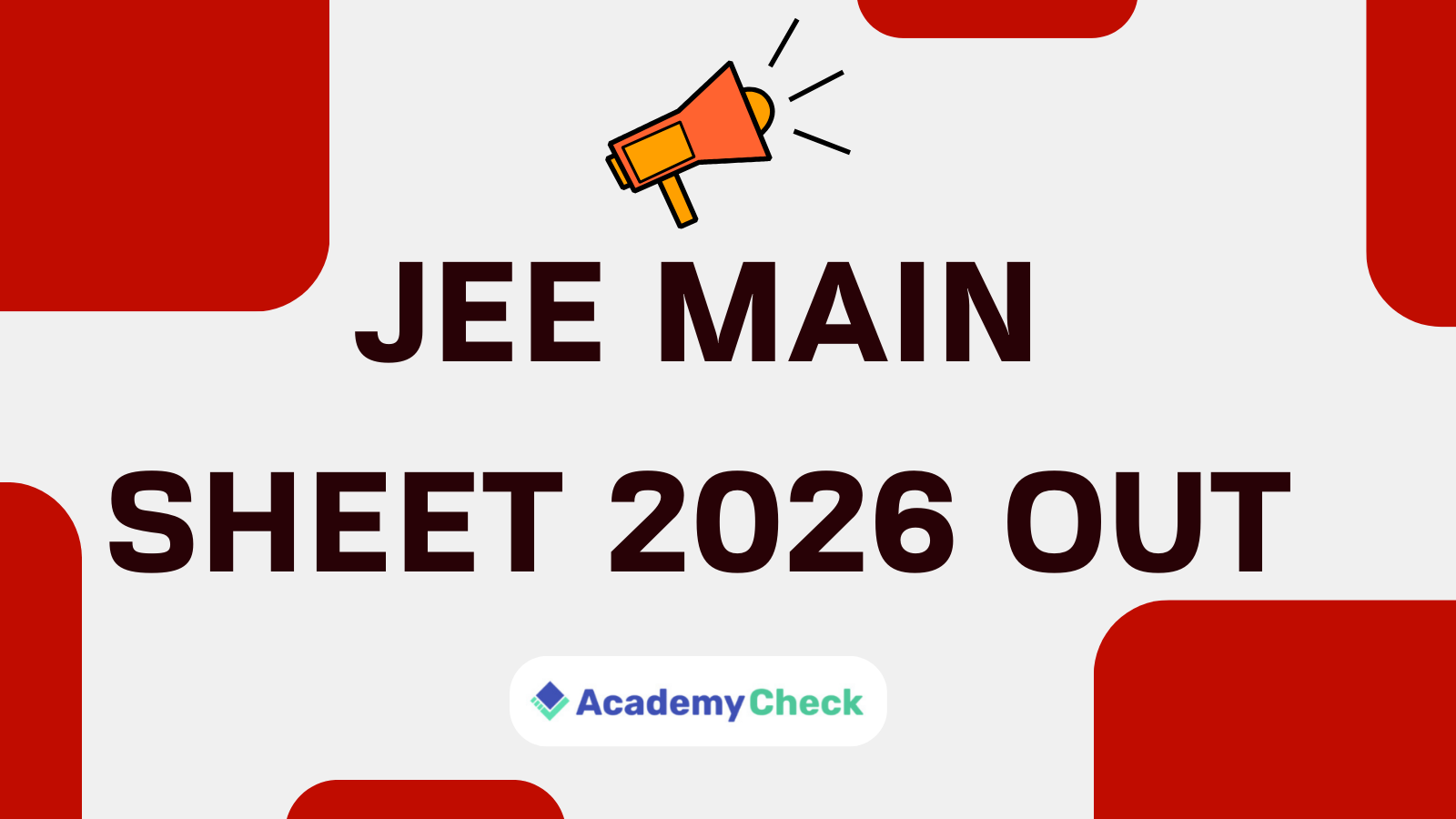 JEE Main Response Sheet 2026 OUT | Paper 1 Answer Key Released at jeemain.nta.nic.in
